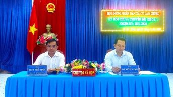 HĐND xã Cù Lao Giêng (khóa I) tổ chức kỳ họp thứ 5 năm 2025