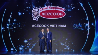 ក្រុមហ៊ុន ACECOOK វៀតណាម ទទួលបានពានរង្វាន់ “ក្រុមហ៊ុនល្អបំផុតដើម្បីធ្វើការនៅអាស៊ី 2025” - កន្លែងធ្វើការល្អបំផុតនៅអាស៊ី