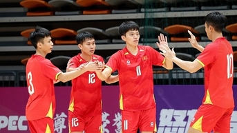 Đội tuyển futsal Việt Nam nằm ở nhóm hạt giống số 2 tại giải châu Á