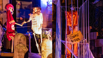 'Phố hàng mã' tại TP.HCM vắng lặng mùa Halloween, vì sao?