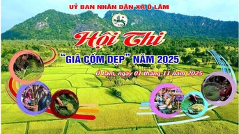 Ngày 1/11, xã Ô Lâm tổ chức Hội thi “Giã cốm dẹp” mừng Lễ hội Ok Om Bok