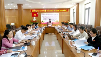 Gấp rút hoàn tất công tác tuyên truyền, khánh tiết phục vụ Đại hội đại biểu MTTQ Việt Nam tỉnh