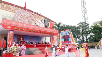 Tưng bừng Đại hội thể dục - thể thao xã Thường Tín lần thứ I