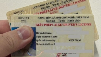 Khuyến khích chuyển đổi giấy phép lái xe sang thẻ nhựa PET