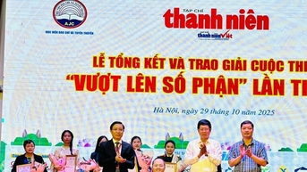 Tác phẩm về người mẹ giành giải Đặc biệt cuộc thi viết "Vượt lên số phận"