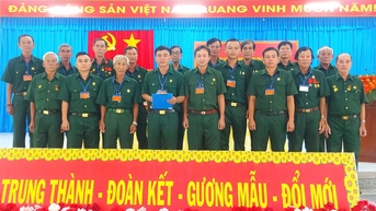 Đại hội đại biểu Hội Cựu chiến binh xã Bình Thạnh Đông nhiệm kỳ 2025 - 2030