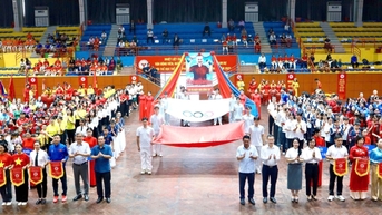 Sôi nổi Đại hội Thể dục Thể thao phường Xuân Đỉnh lần thứ I