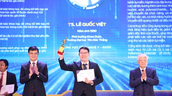 Vinh danh 10 nhà khoa học trẻ đoạt Giải thưởng Quả cầu vàng năm 2025
