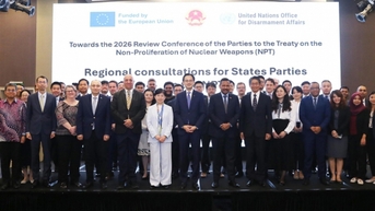 Việt Nam chủ trì Hội nghị tham vấn khu vực châu Á - Thái Bình Dương về Hiệp ước Không phổ biến vũ khí hạt nhân