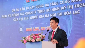 ĐHQGHN khởi công dự án hạ tầng công nghệ đô thị thông minh 150 tỷ đồng