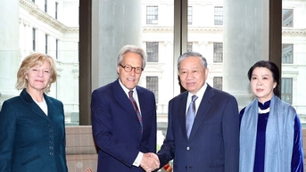 Tổng Bí thư tiếp Công tước xứ Richmond, đại diện Hoàng gia Anh