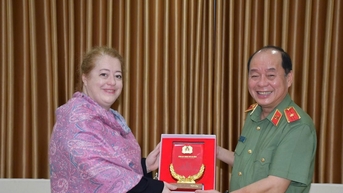 Tổng Lãnh sự Liên bang Nga thăm, làm việc với Công an thành phố Đà Nẵng