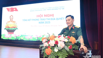 Quảng Ninh: Khối thi đua các Tiểu đoàn tự vệ tổng kết Phong trào Thi đua Quyết thắng năm 2025