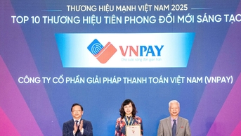 VNPAY가 "2025년 강력한 베트남 브랜드"로 선정되었습니다.