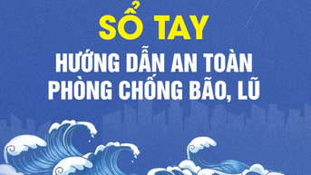 Sổ tay hướng dẫn an toàn phòng chống bão, lũ cho người dân
