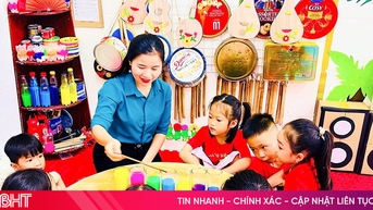 Cô giáo mầm non say nghề, tiên phong đổi mới