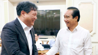 Lotte បន្តគម្រោង Thu Thiem Eco Smart City ទីក្រុងហូជីមិញបញ្ជាក់ពីភាពជាដៃគូរបស់ខ្លួន។