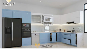 Trải nghiệm tủ bếp inox sang trọng, tiện ích từ Nội Thất Thuận Phát