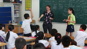 Chưa đạt mục tiêu dạy học bằng tiếng Anh