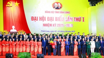 Đồng chí Trần Văn Lâu giữ chức Bí thư Tỉnh ủy Vĩnh Long, nhiệm kỳ 2025-2030