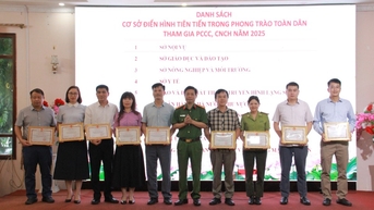 វិញ្ញាបនប័ត្រនៃអង្គភាពជឿនលឿនធម្មតាចំនួន 37 នៅក្នុងចលនាមហាជន ដើម្បីចូលរួមក្នុងការការពារ និងពន្លត់អគ្គីភ័យ និងការស្វែងរក និងជួយសង្គ្រោះ