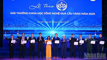 Vinh danh 10 nhà khoa học trẻ thuộc 5 lĩnh vực khoa học-công nghệ chiến lược