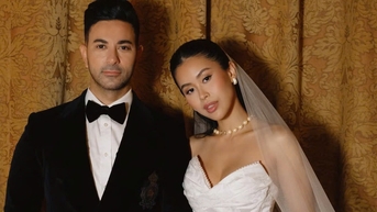 Ảnh cưới của con gái ông Johnathan Hạnh Nguyễn xuất hiện trên tạp chí châu Âu