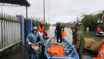 Thời tiết ngày 30/10: Không khí lạnh tràn xuống, Bắc Bộ chuyển lạnh, Trung Bộ mưa rất to