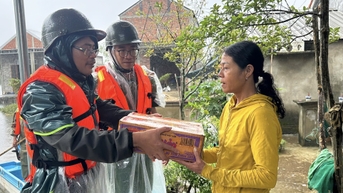 Lũ trên các sông đang rút dần