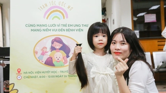 Mỗi mái tóc được hiến đều xuất phát từ trái tim