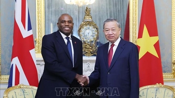 Tổng Bí thư Tô Lâm gặp Phó Thủ tướng Anh