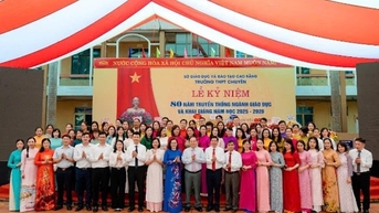 Trường THPT Chuyên Cao Bằng - Điểm sáng trong học và làm theo Bác trong công tác đào tạo, bồi dưỡng nhân tài