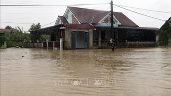 Lũ trên các sông ở Huế xuống dần, tăng cường phòng chống đuối nước