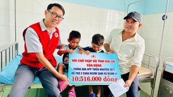 Hội Chữ thập đỏ Gia Lai huy động gần 826 tỷ đồng phục vụ hoạt động nhân đạo