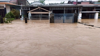 Lũ trên sông Thu Bồn ở Đà Nẵng vượt đỉnh lịch sử năm 1964