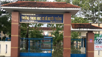 Gia Lai: Hơn 500 học sinh phải nghỉ học vì ngập lụt