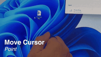 Con chuột máy tính đeo trên ngón tay