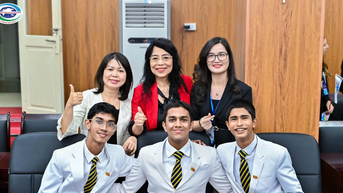 Trường Newton tham gia tiếp đoàn đại biểu dự diễn đàn trường học thế giới 2025