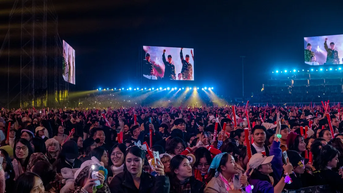 Lượng tìm kiếm chỗ ở tăng vọt cùng làn sóng concert âm nhạc