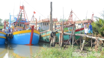 Đồng Tháp: Tập trung nguồn lực, tăng cường kiểm tra, kiểm soát tàu cá hoạt động trên biển