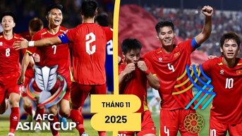 Đội tuyển Việt Nam và U22 Việt Nam hội quân tháng 11, tăng tốc chuẩn bị cho Asian Cup và SEA Games 33