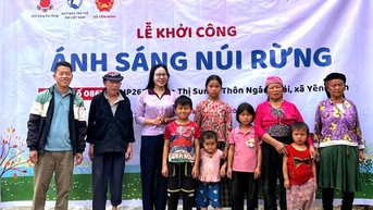 Khởi công mái ấm yêu thương cho trẻ mồ côi ở xã Yên Minh