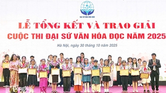 Đồng Nai đoạt 2 giải Cuộc thi Đại sứ văn hóa đọc 2025