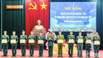 Trường Sĩ quan Đặc công: Đoàn viên, thanh niên bản lĩnh chính trị đặc biệt vững vàng, ý chí quyết tâm đặc biệt cao