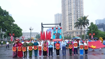 Tây Hồ lan tỏa tinh thần “Khỏe để xây dựng và bảo vệ Tổ quốc”