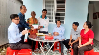 Bàn giao 5 Mái ấm ATV cho hộ nghèo xã Ô Lâm