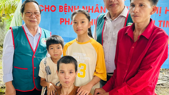Hội Bảo trợ người khuyết tật, bệnh nhân nghèo và quyền trẻ em tỉnh hỗ trợ 235 triệu đồng cho bệnh nhân mắc bệnh tim