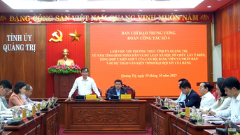 Quảng Trị: Đồng thuận xã hội để cùng thực hiện thắng lợi các mục tiêu phát triển