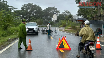 Sau phản ánh của Báo SGGP, phân luồng phương tiện qua đèo D’ran từ chiều 30-10