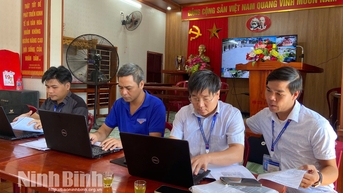 Ninh Bình “tăng tốc” thực hiện chiến dịch làm giàu, làm sạch dữ liệu đất đai